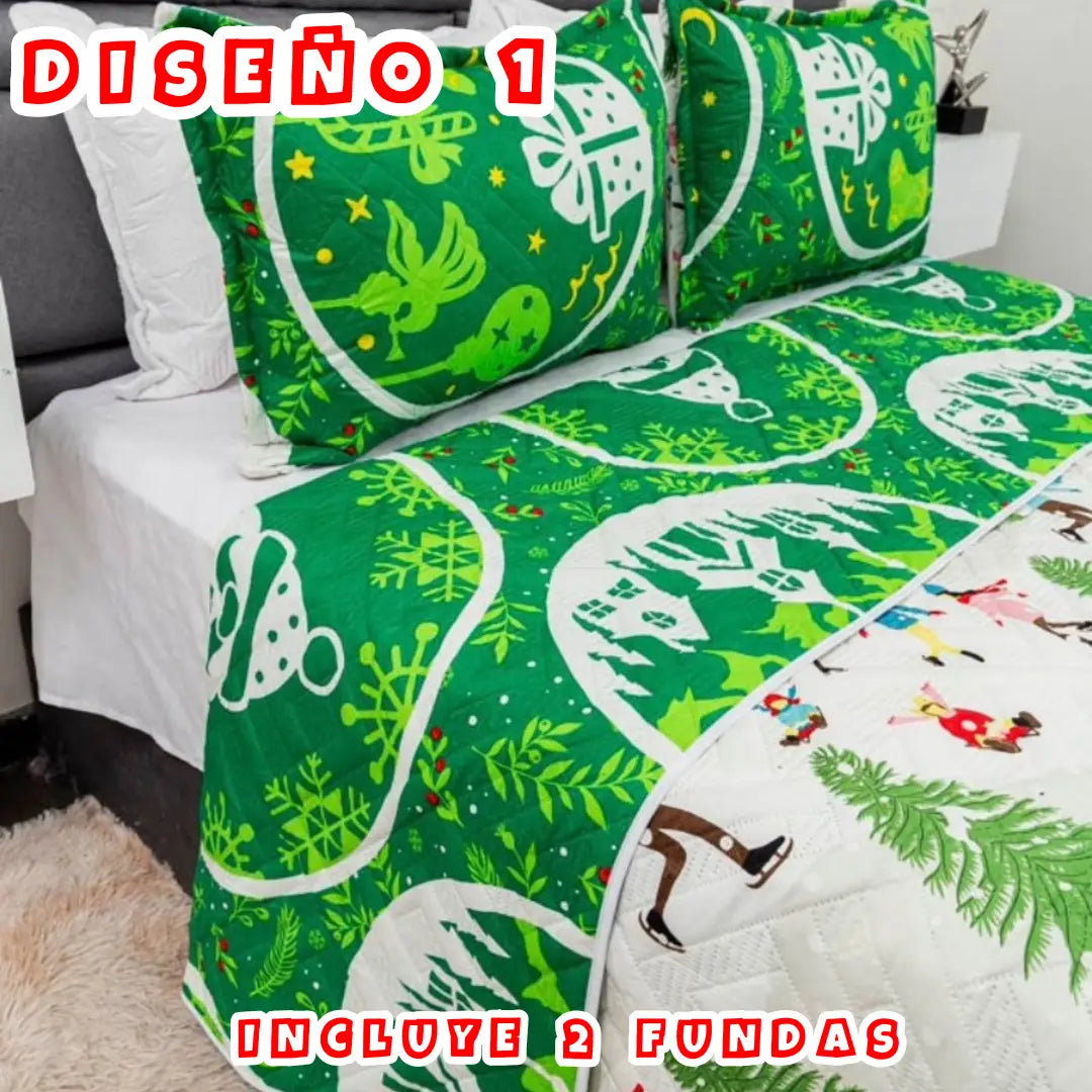 CUBRELECHOS SUEÑOS DE NAVIDAD
