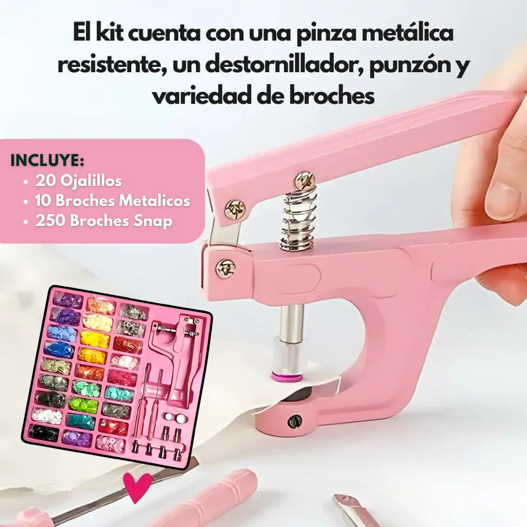 KIT DE BROCHES COMPLETO "Para principiantes y expertos"