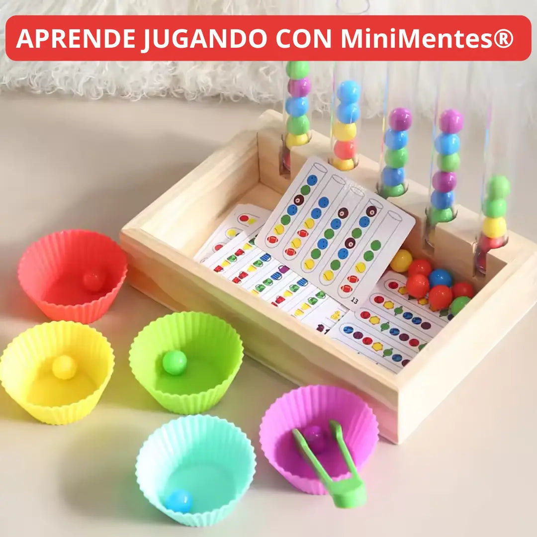 MiniMentes® – Juego Sensorial y Cognitivo Montessori