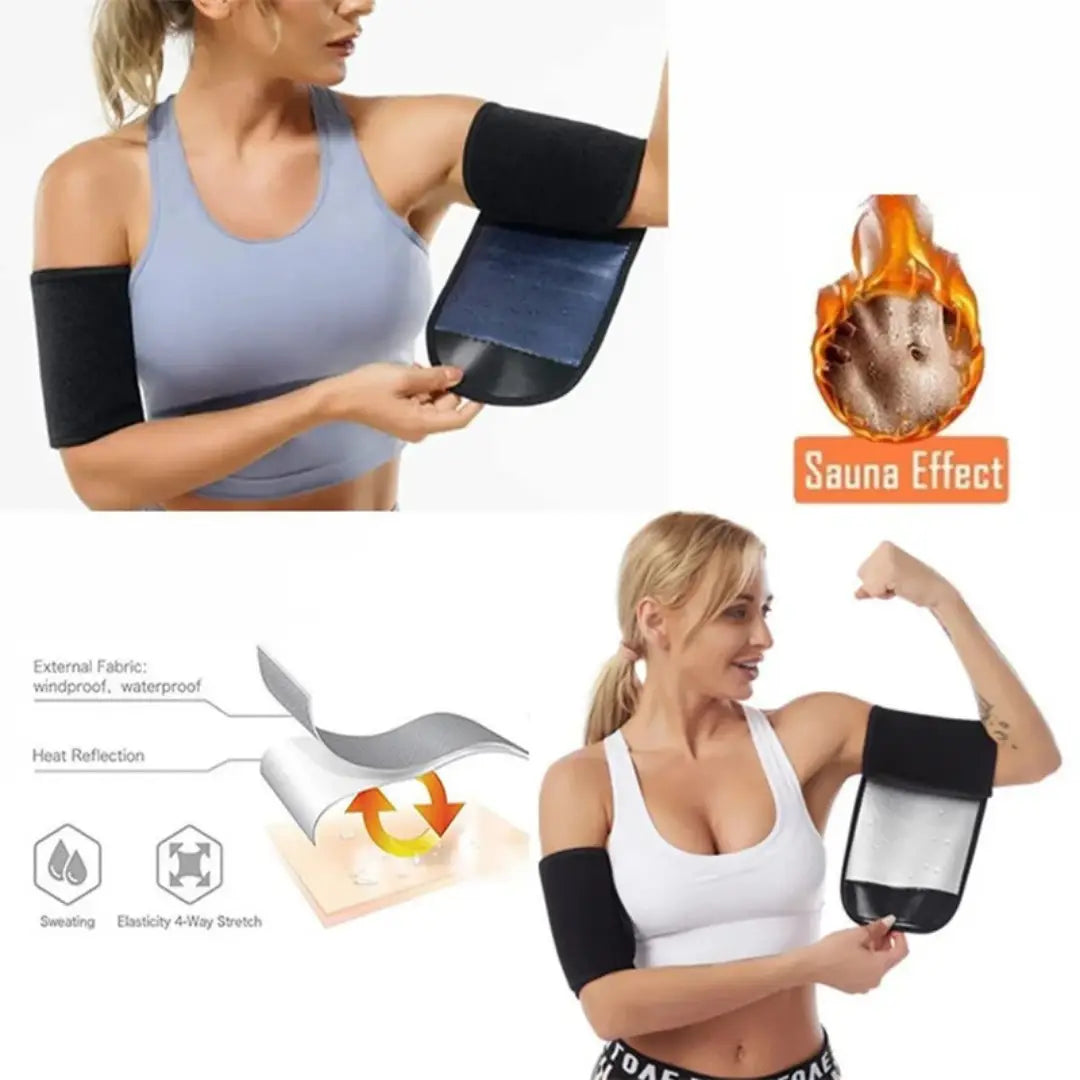 BANDA MOLDEADORA DE BRAZOS CON EFECTO SAUNA ArmFit®