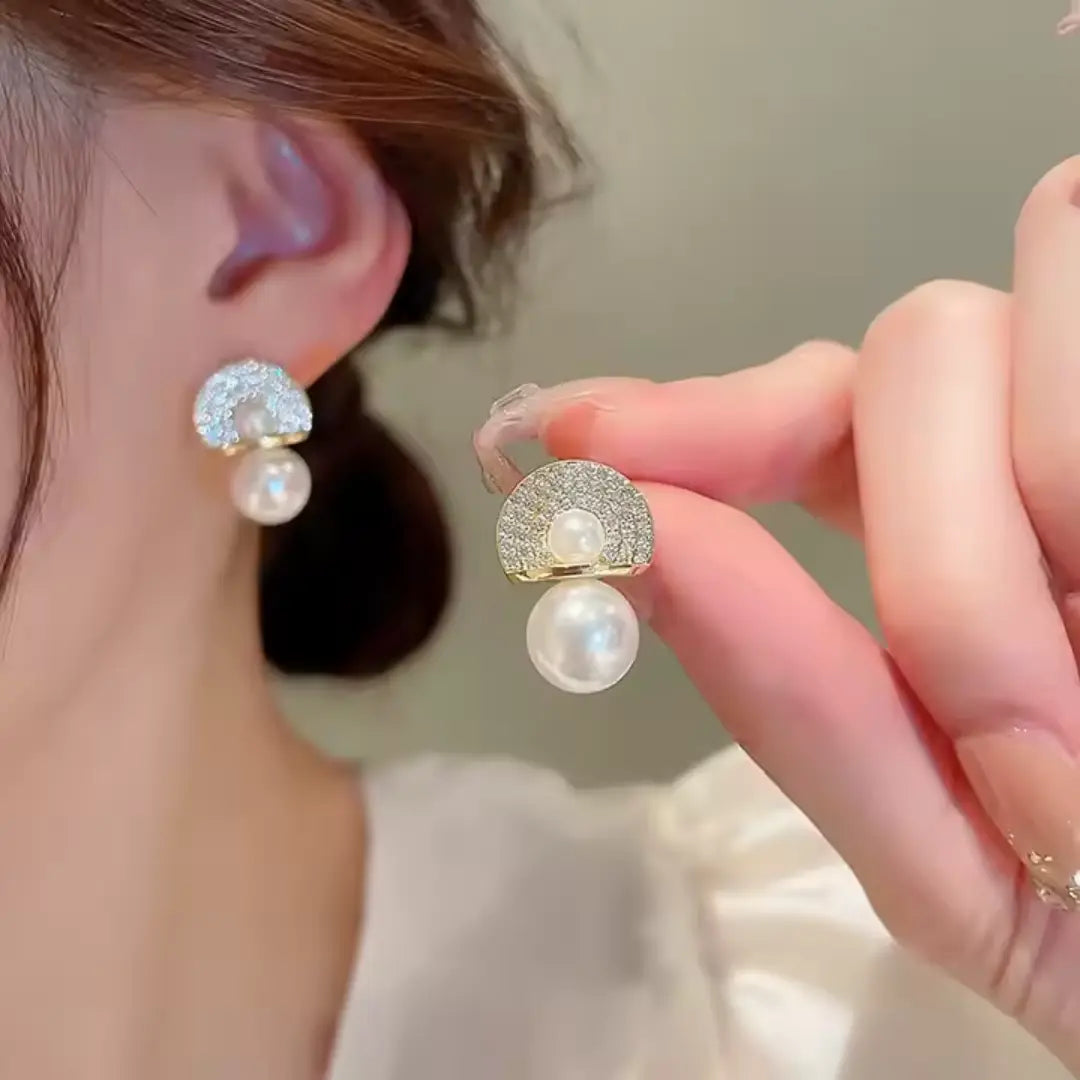 PENDIENTES PERLAS BLANCAS® ¡UN BRILLO UNICO!