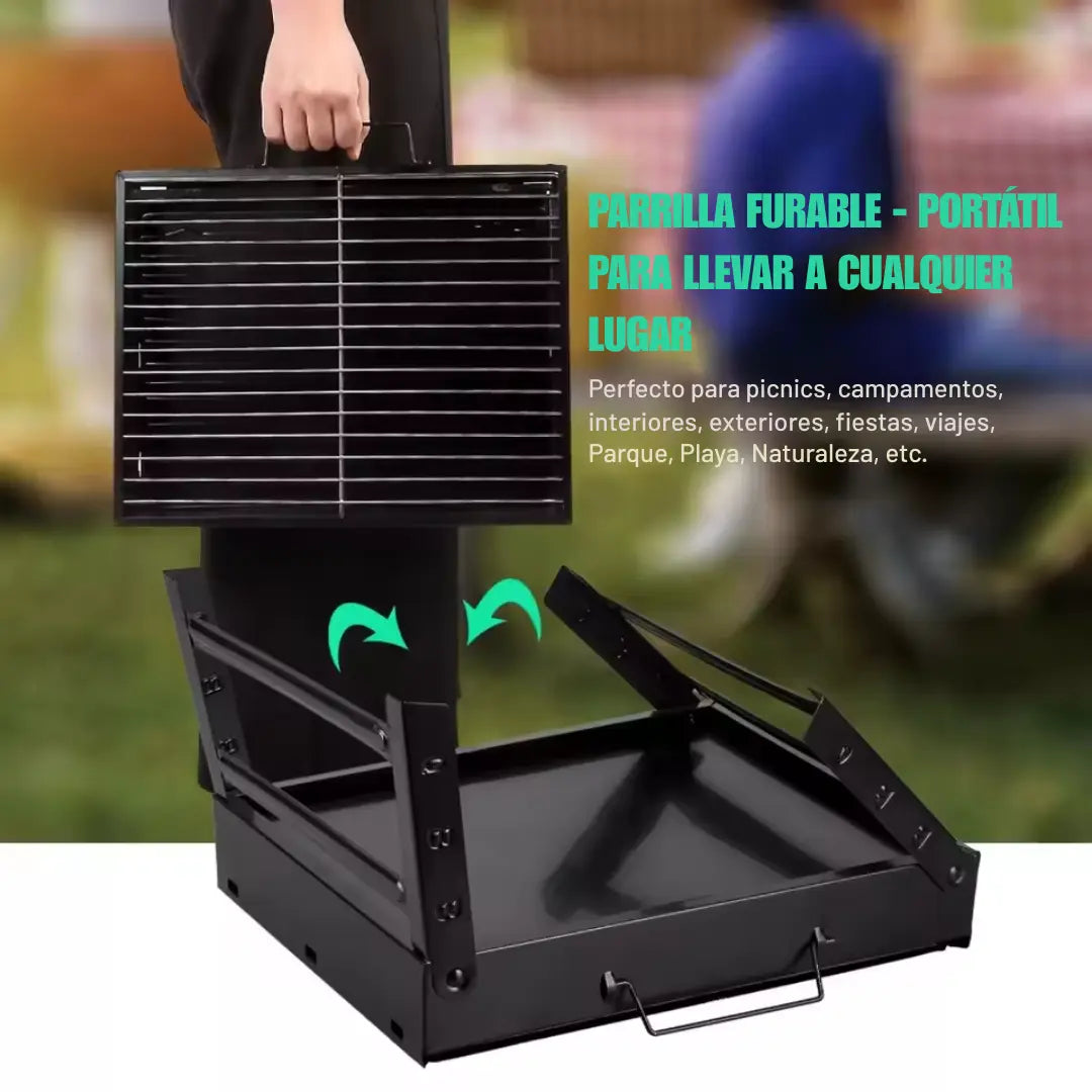 MINI ASADOR PLEGABLE GoGrill®
