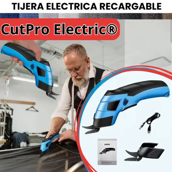 TIJERA ELECTRICA RECARGABLE CutPro Electric®