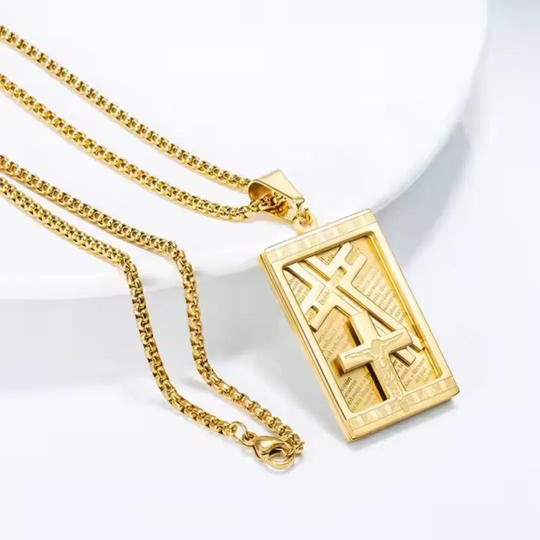 PAZ Y PROTECCIÓN ® COLLAR DE JESÚS - FE Y LUZ
