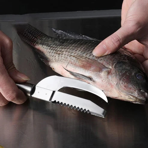 CUCHILLO DESESCAMADOR PROFESIONAL 3 en 1