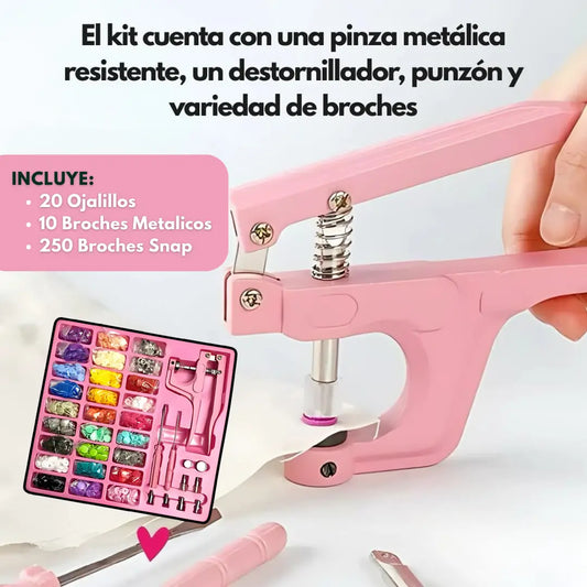 KIT DE BROCHES COMPLETO "Para principiantes y expertos"