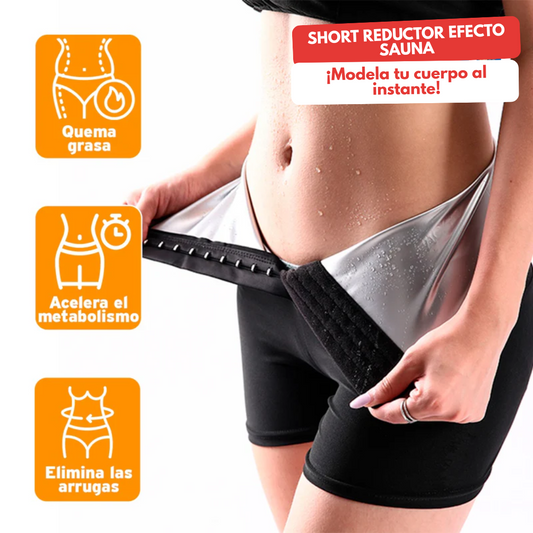 SHORT REDUCTOR EFECTO SAUNA