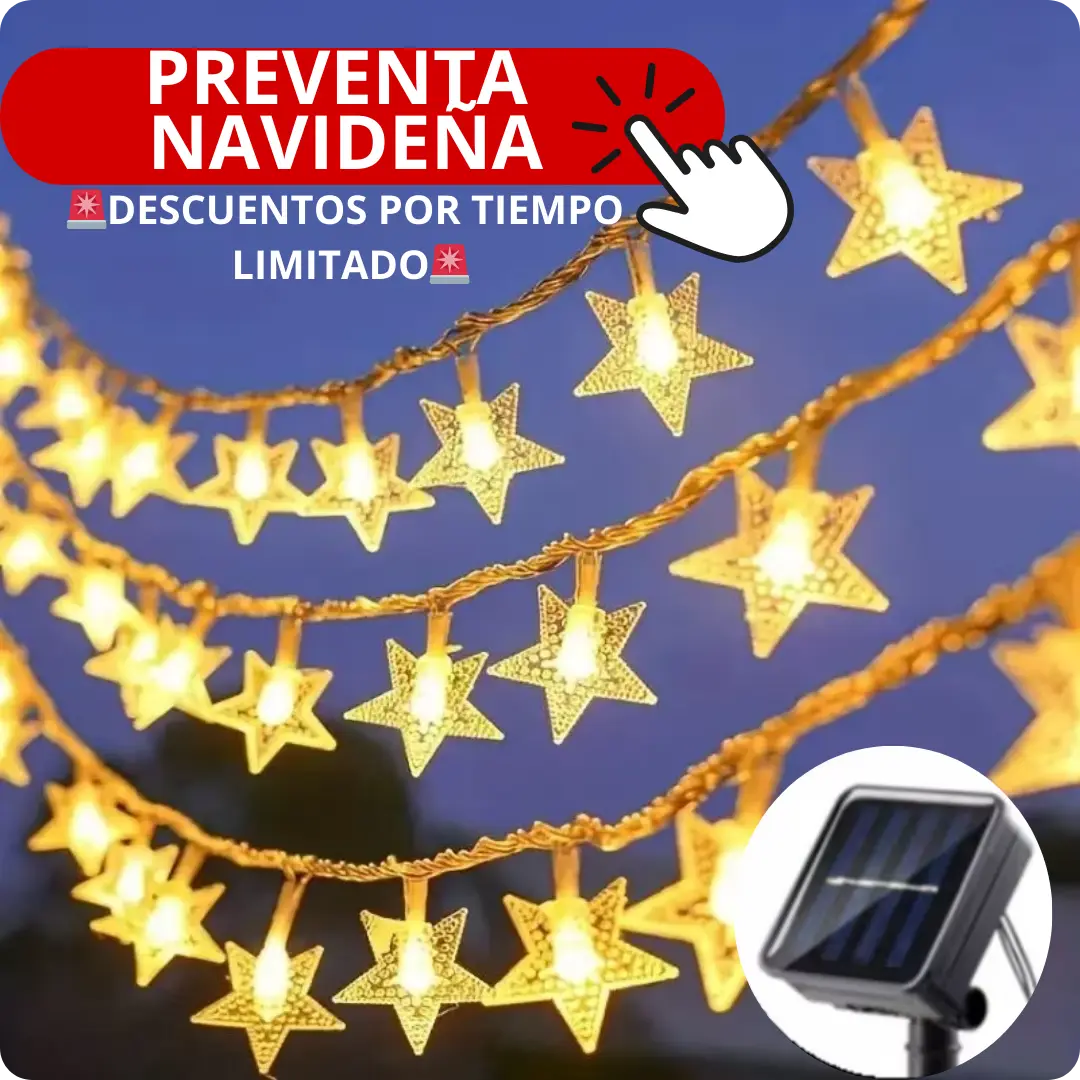 LUCES NAVIDEÑAS ESTRELLA DE BELEN