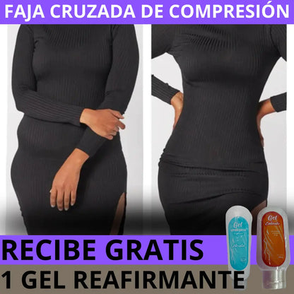 FAJA MOLDEADORA CRUZADA CROSSCURVE SLIM®