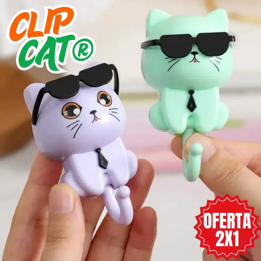 ClipCat® EL GATO QUE SOSTIENE TODO
