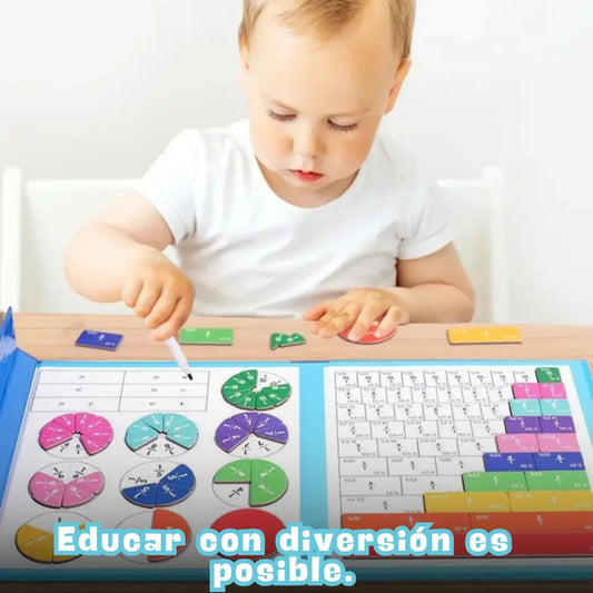 LIBRO MONTESSORI DE FRACCIONES MATEMÁTICAS