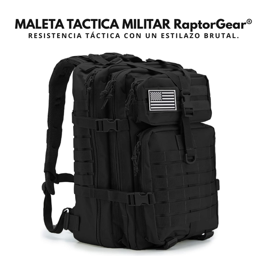 MALETA TACTICA MILITAR RaptorGear®