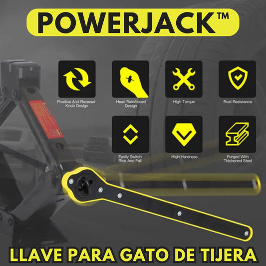 POWERJACK™ LLAVE DE TRINQUETE PARA GATO DE TIJERA