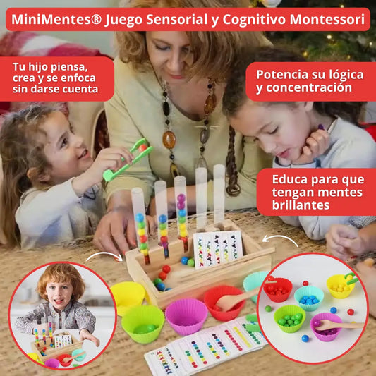 MiniMentes® – Juego Sensorial y Cognitivo Montessori