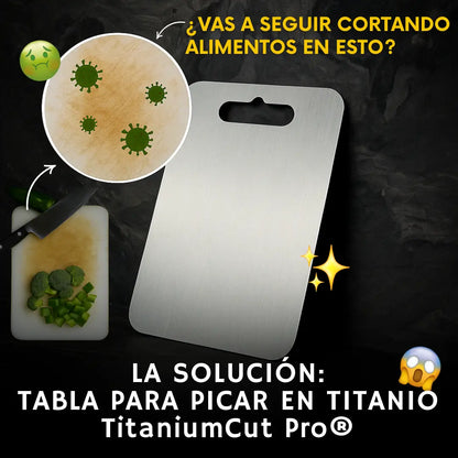 TABLA PARA PICAR EN TITANIO TitaniumCut Pro®