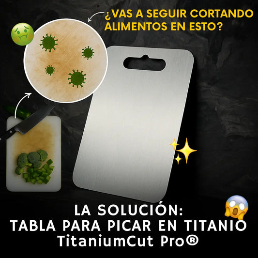 TABLA PARA PICAR EN TITANIO TitaniumCut Pro®