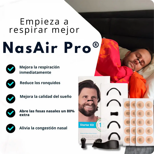 NasAir Pro® EMPIEZA A RESPIRAR MEJOR