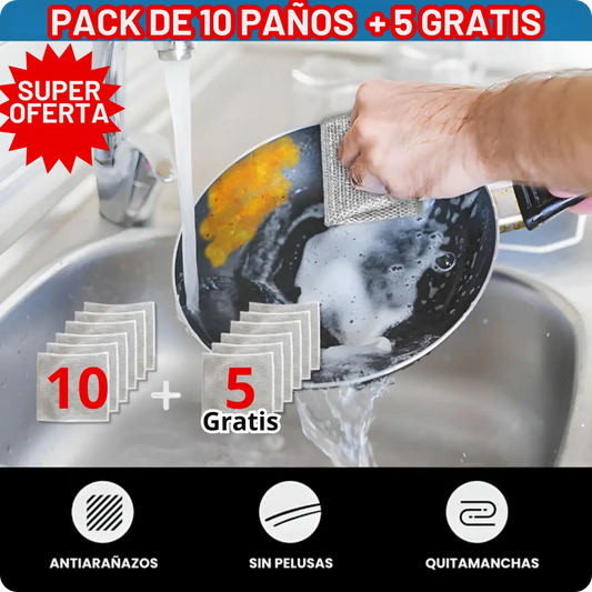 PAÑOS MAGICOS DE LIMPIEZA Magic Clean ™