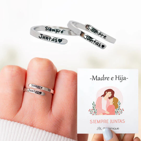 ANILLO "SIEMPRE JUNTAS" OFERTA 2X1